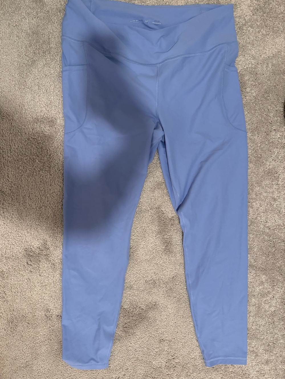 Old Navy Light Blue High-Rise Active Leggings